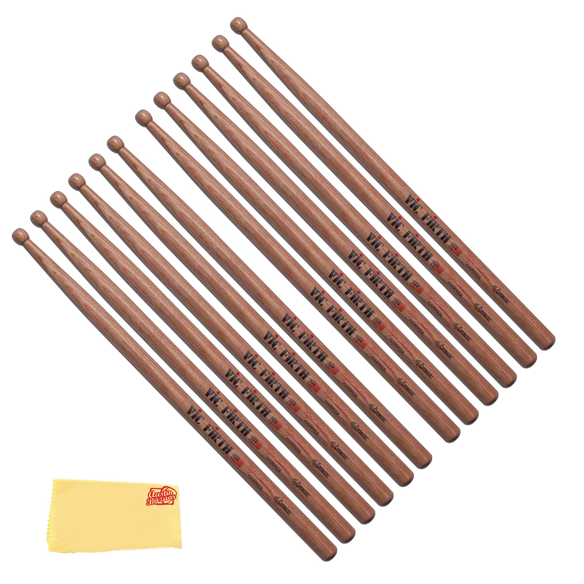 Vic Firth SRH2 Corpsmaster Signature Ralph Hardimon Hammer Drumsticks - 6 Pack