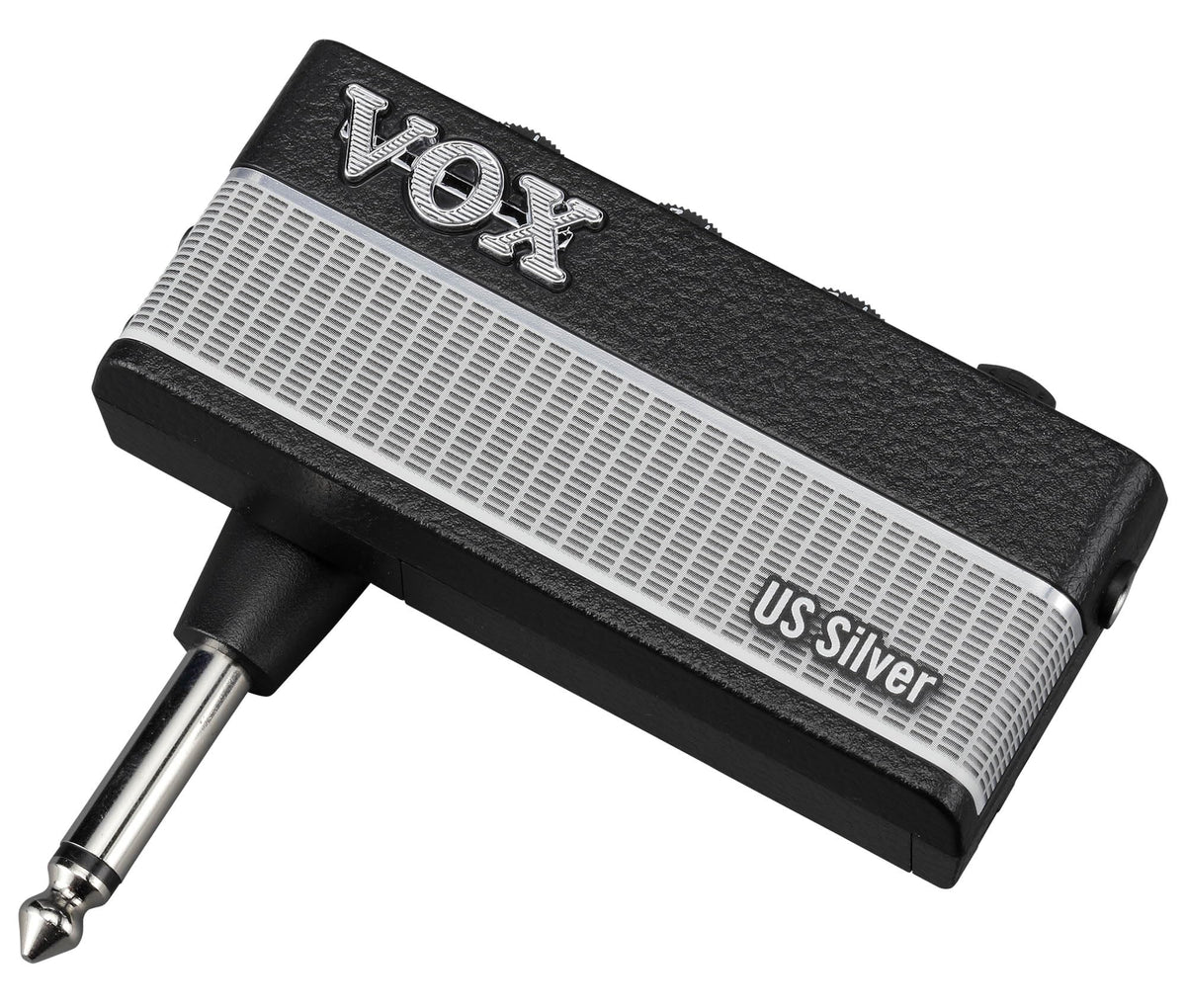 Vox AmPlug 3 Headphone Guitar Amplifier - US Silver w/ Headphones