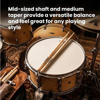 Zildjian 5A Wood Drumsticks - 6 Pack