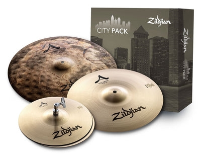 Zildjian ACITYP248 A City Cymbal Pack w/ Cymbal Bag