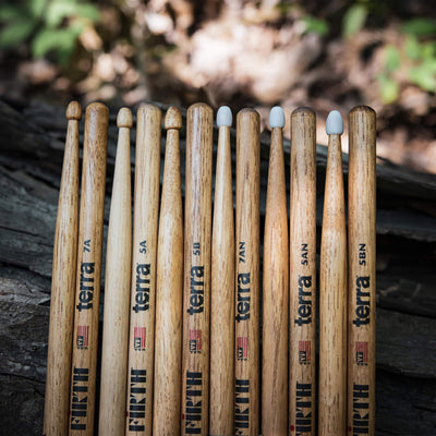 Vic Firth American Classic 5A Terra Series Drumsticks - 12 Pack