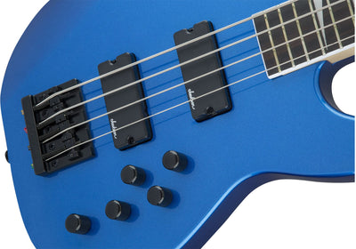 Jackson JS Series Concert Bass JS3 Bass Guitar - Metallic Blue w/ Instrument Cable