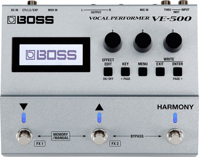 Boss VE-500 Vocal Performer w/ Power Adapter
