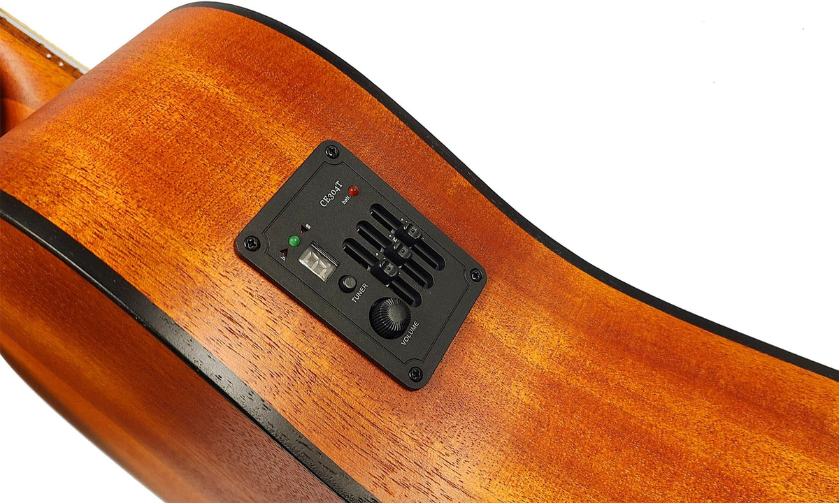 Berkeley DREADHOT-EQ-OP Spruce Top Dreadnought Acoustic-Electric Guitar