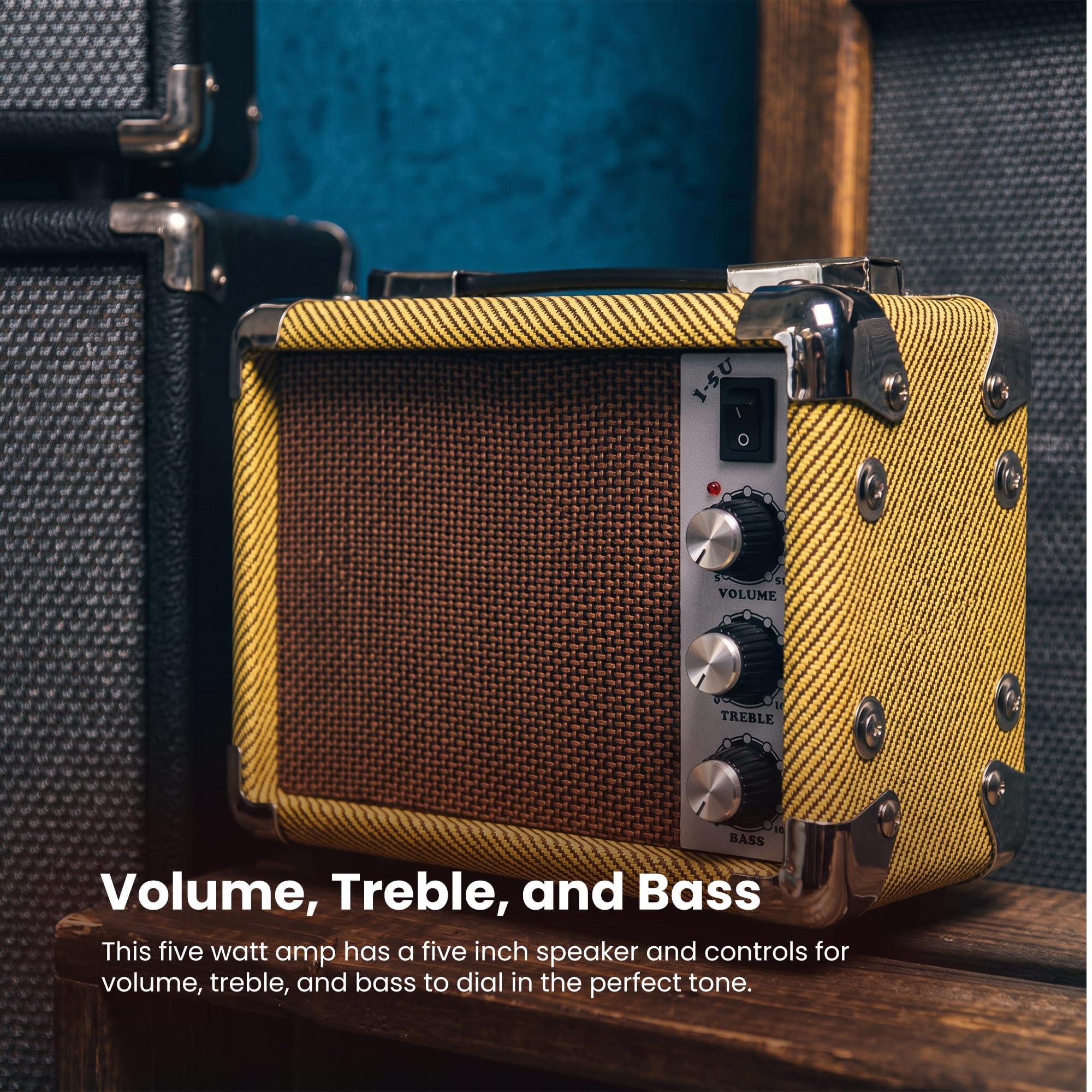 Kala AMP-TWD-5U Tweed Ukulele Amplifier