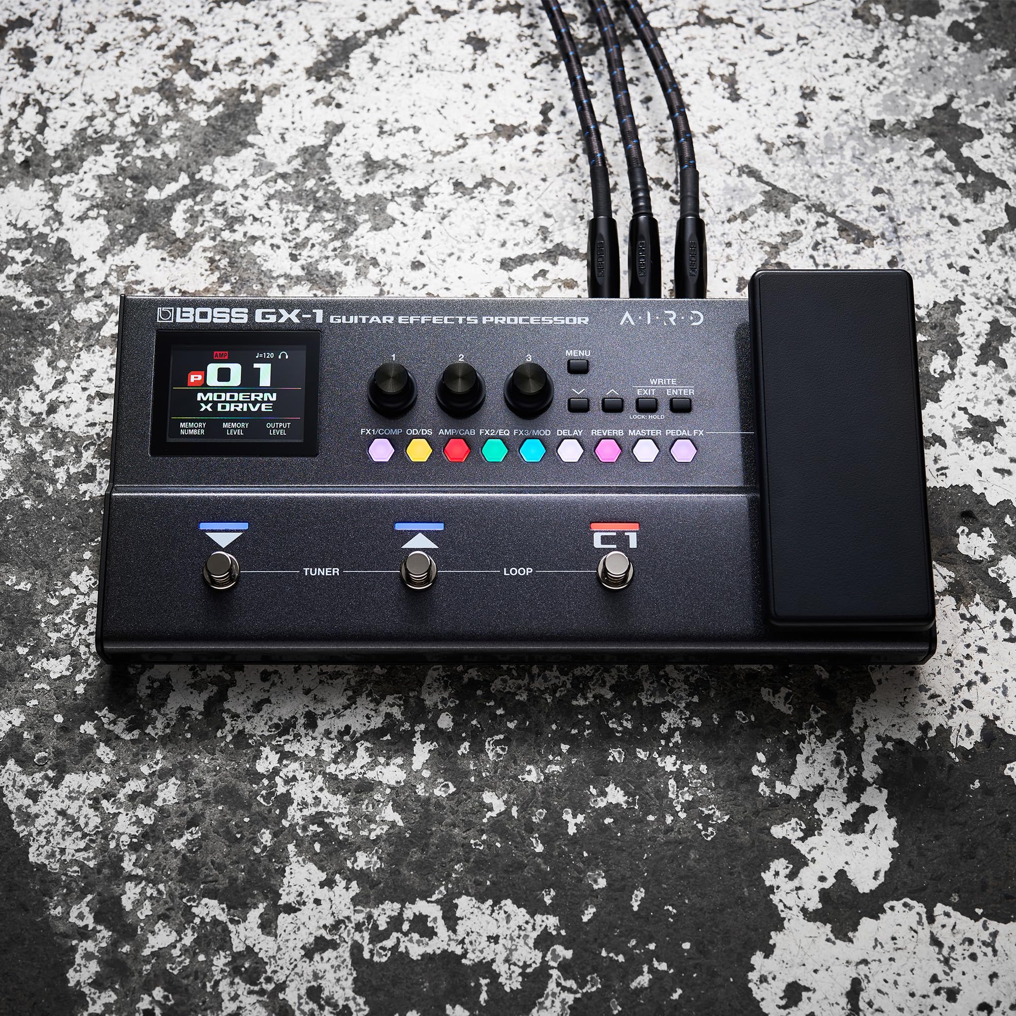 Boss GX-1 Guitar Effects Processor w/ Instrument Cable