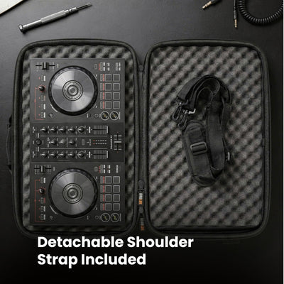 Gearlux DJ Controller Case for Pioneer FLX4/REV1, Hercules Inpulse 500/Inpulse T7, Roland DJ-202