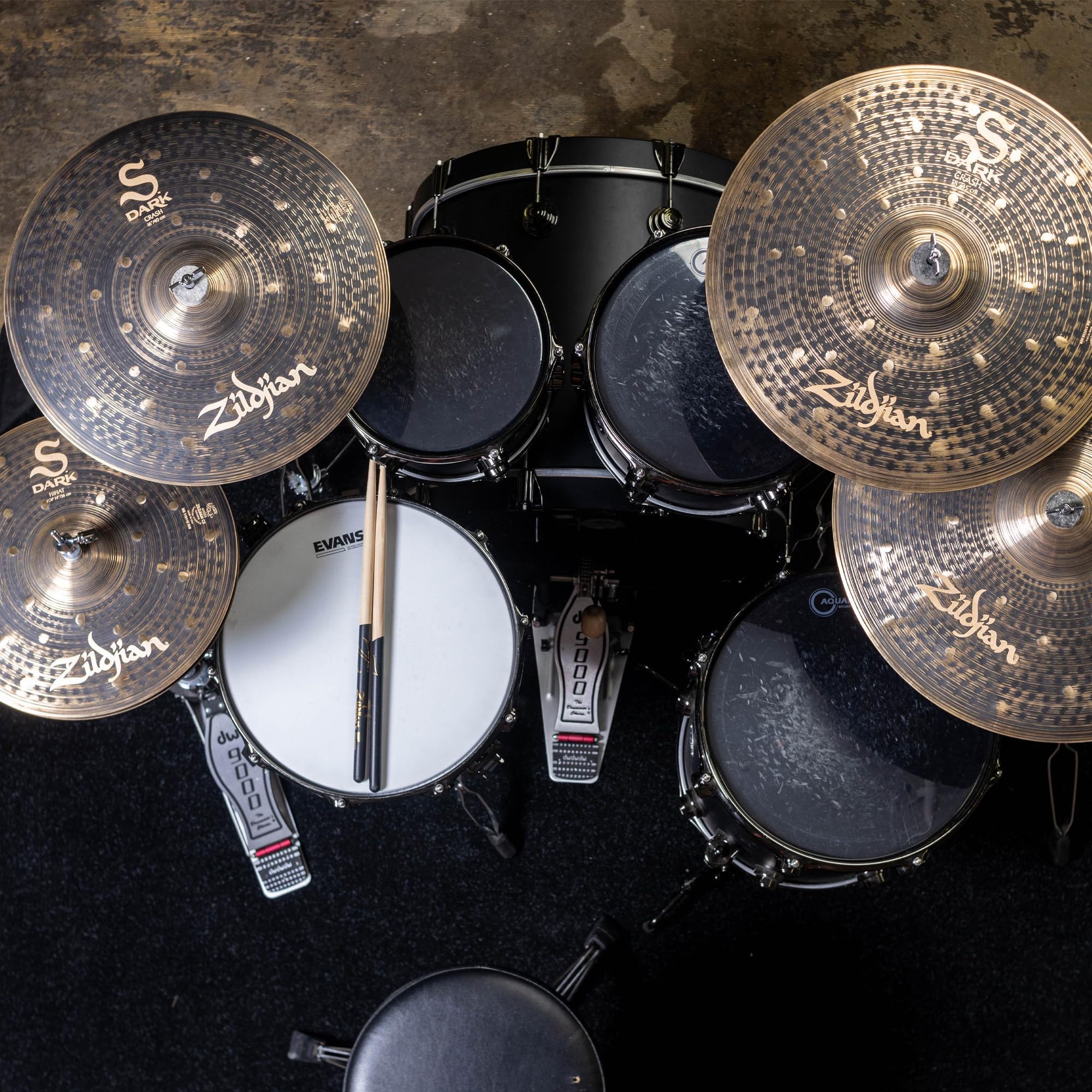 Zildjian SD16C 16" S Dark Crash Cymbal w/ Drumstick Bag