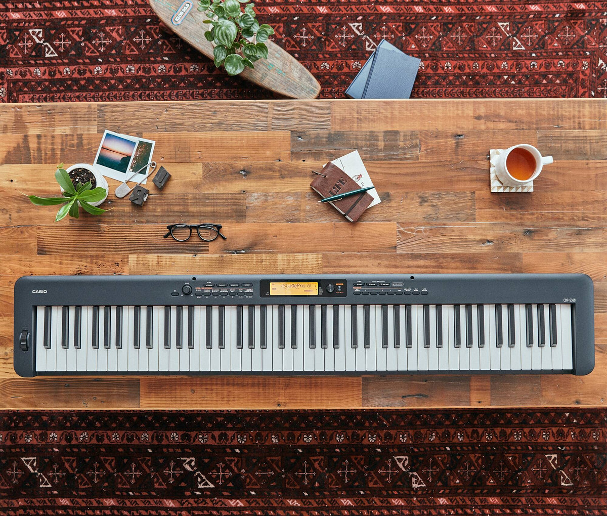 Casio CDP-S360 88-Key Compact Digital Piano w/ CS-470P Stand