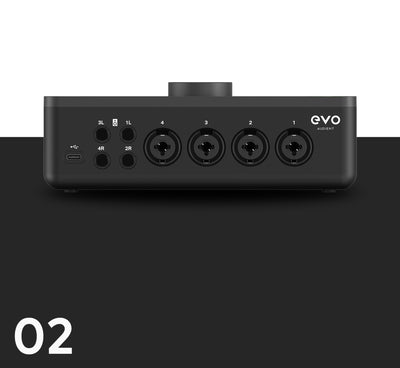 Audient EVO 8 4-In 4-Out USB Audio Interface
