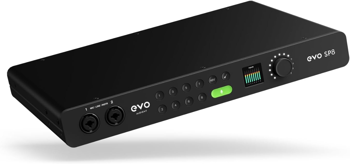 Audient EVO SP8 8-Channel Smart Mic Preamp