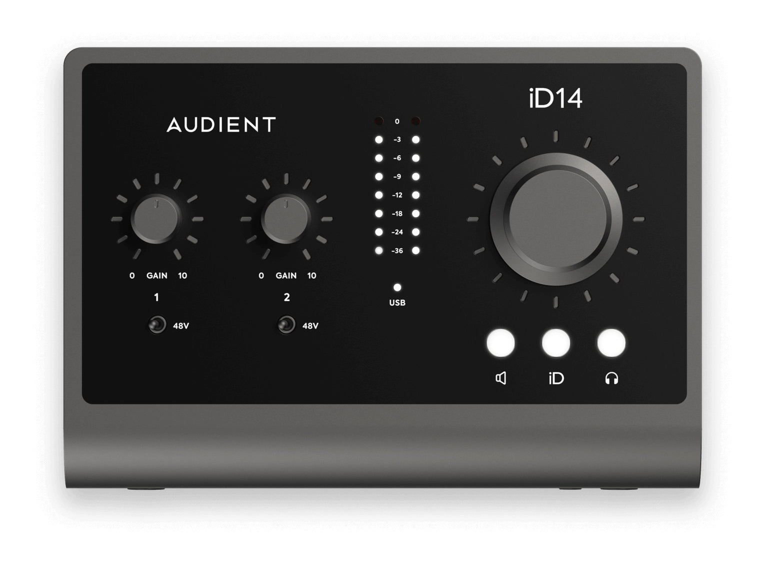Audient iD14 MkII 10-In 6-Out Audio Interface w/ 4 Cables