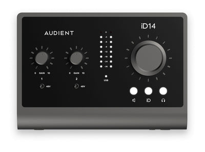 Audient iD14 MkII 10-In 6-Out Audio Interface w/ 4 Cables