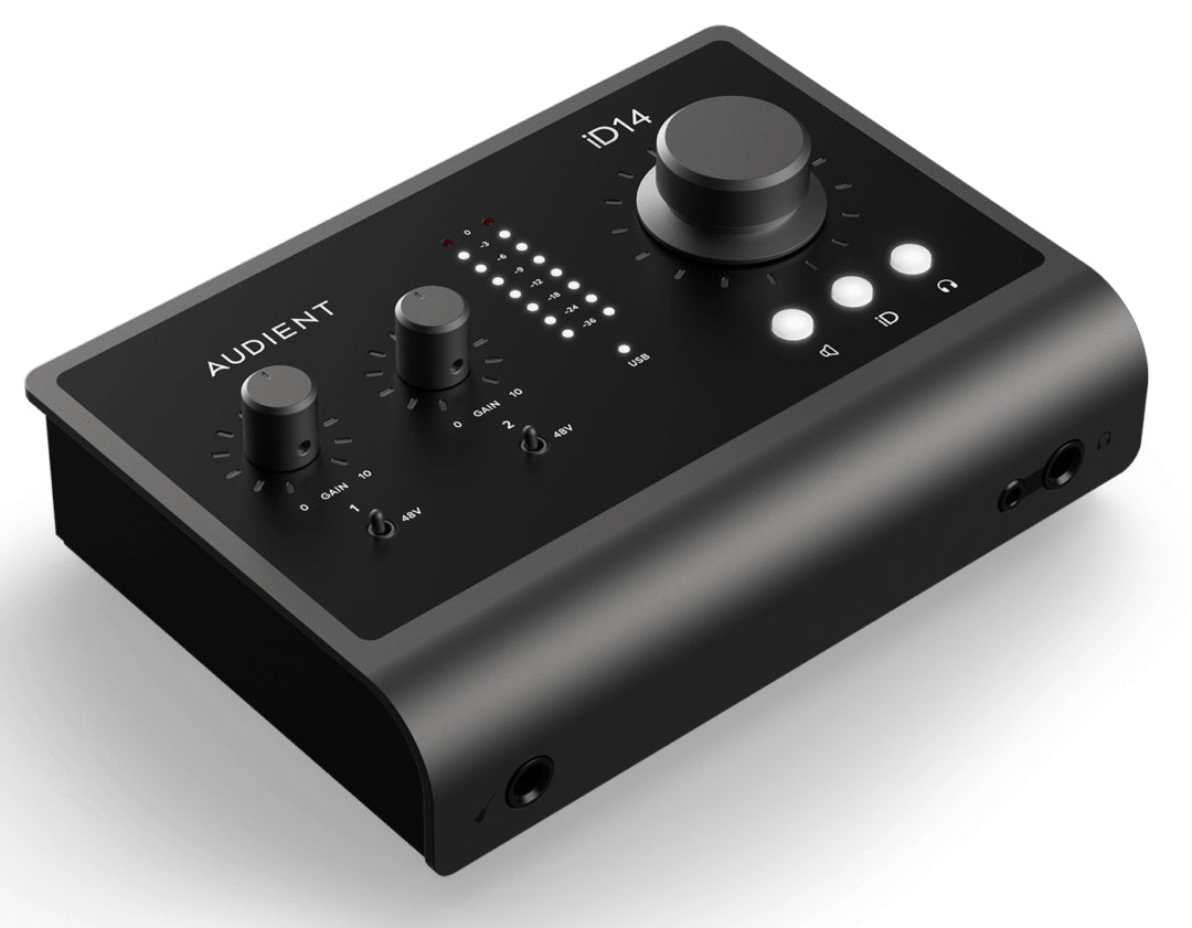 Audient iD14 MkII 10-In 6-Out Audio Interface w/ 4 Cables