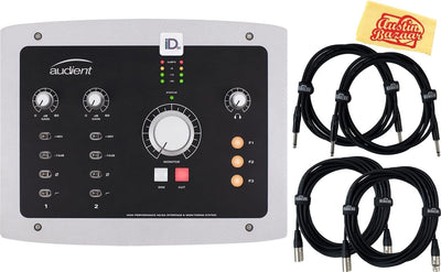 Audient iD22 10-In 14-Out Audio Interface w/ 4 Cables