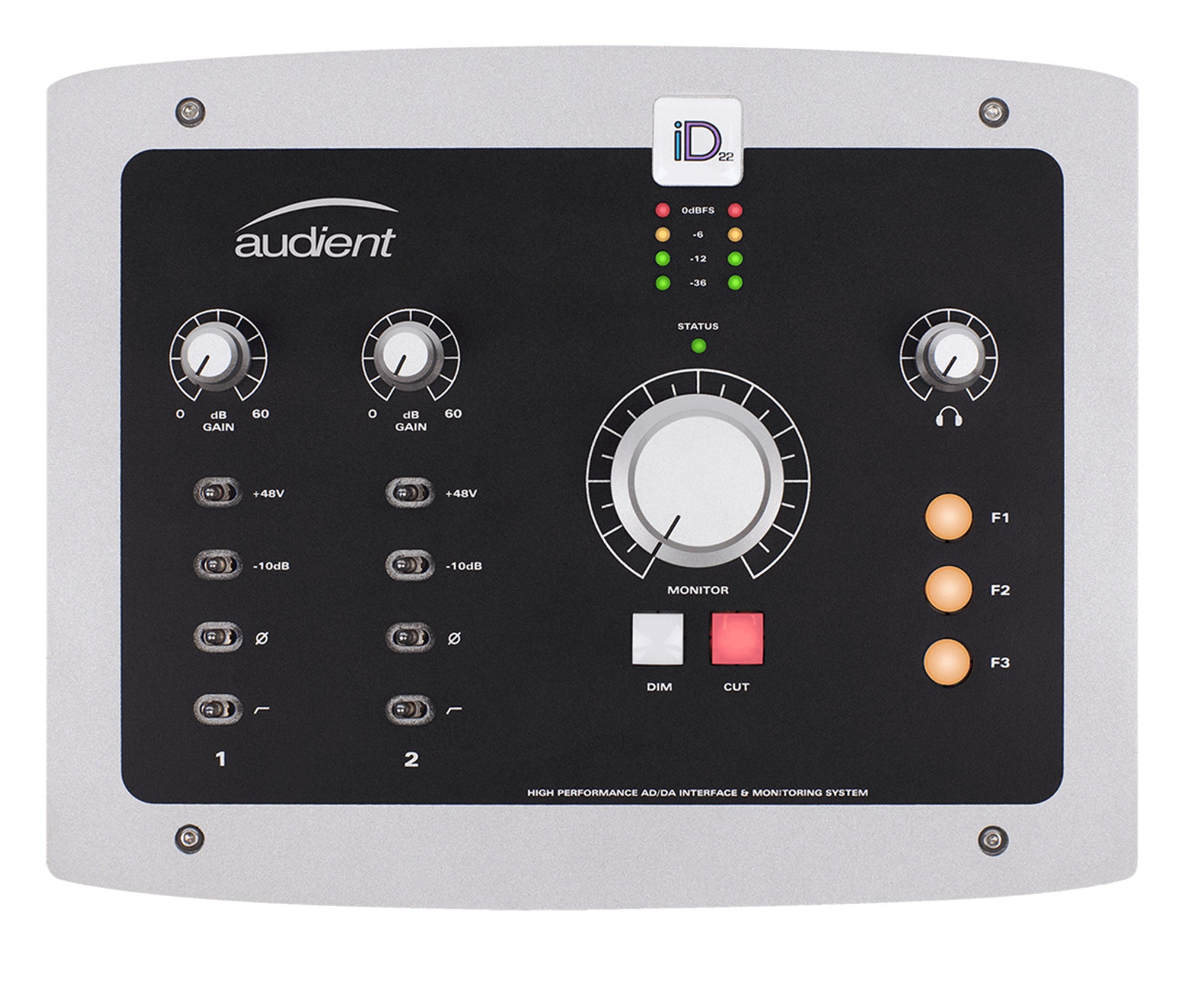 Audient iD22 10-In 14-Out Audio Interface w/ 4 Cables
