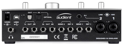 Audient iD22 10-In 14-Out Audio Interface w/ 4 Cables