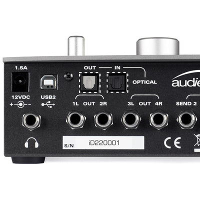 Audient iD22 10-In 14-Out Audio Interface w/ 4 Cables