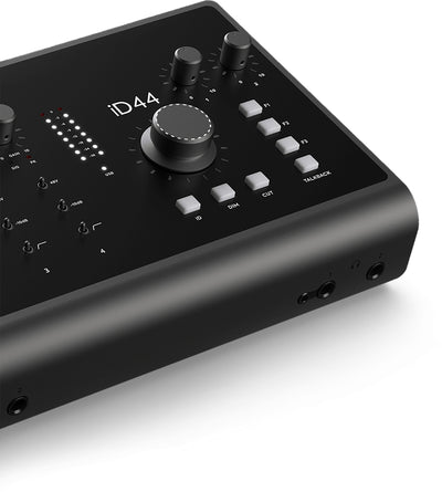Audient iD44 MKII USB Audio Interface w/ 4 XLR Cables