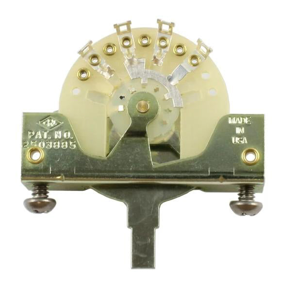 Allparts EP-0075 Original CRL 3-Way Blade Switch w/ Fender Picks