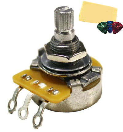 Allparts EP-0086 CTS 500K Split Shaft Audio w/ Fender Picks