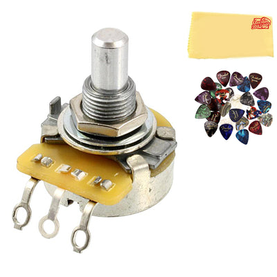 Allparts EP-0886-B00 CTS 500K Solid Shaft Audio Pot w/ Fender Picks