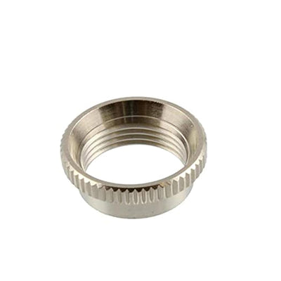 Allparts EP-4923-001 Nickel Deep Round Nut w/ Fender Picks