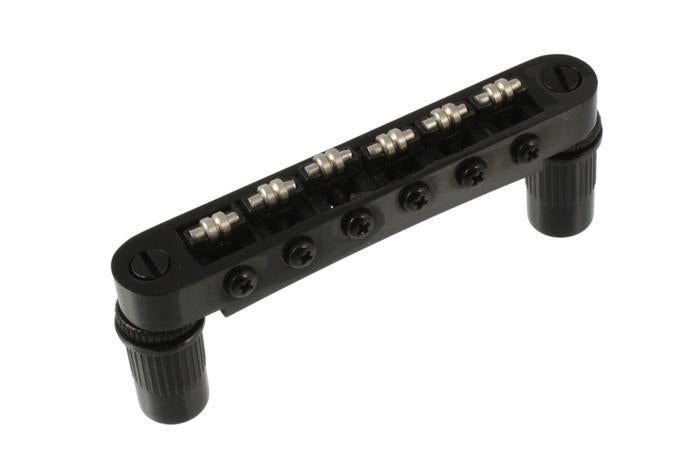Allparts GB-0596-003 Black Roller Tunematic w/ Fender Picks