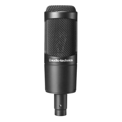 Audio-Technica AT2035 Cardioid Condenser Microphone w/ Boom Stand
