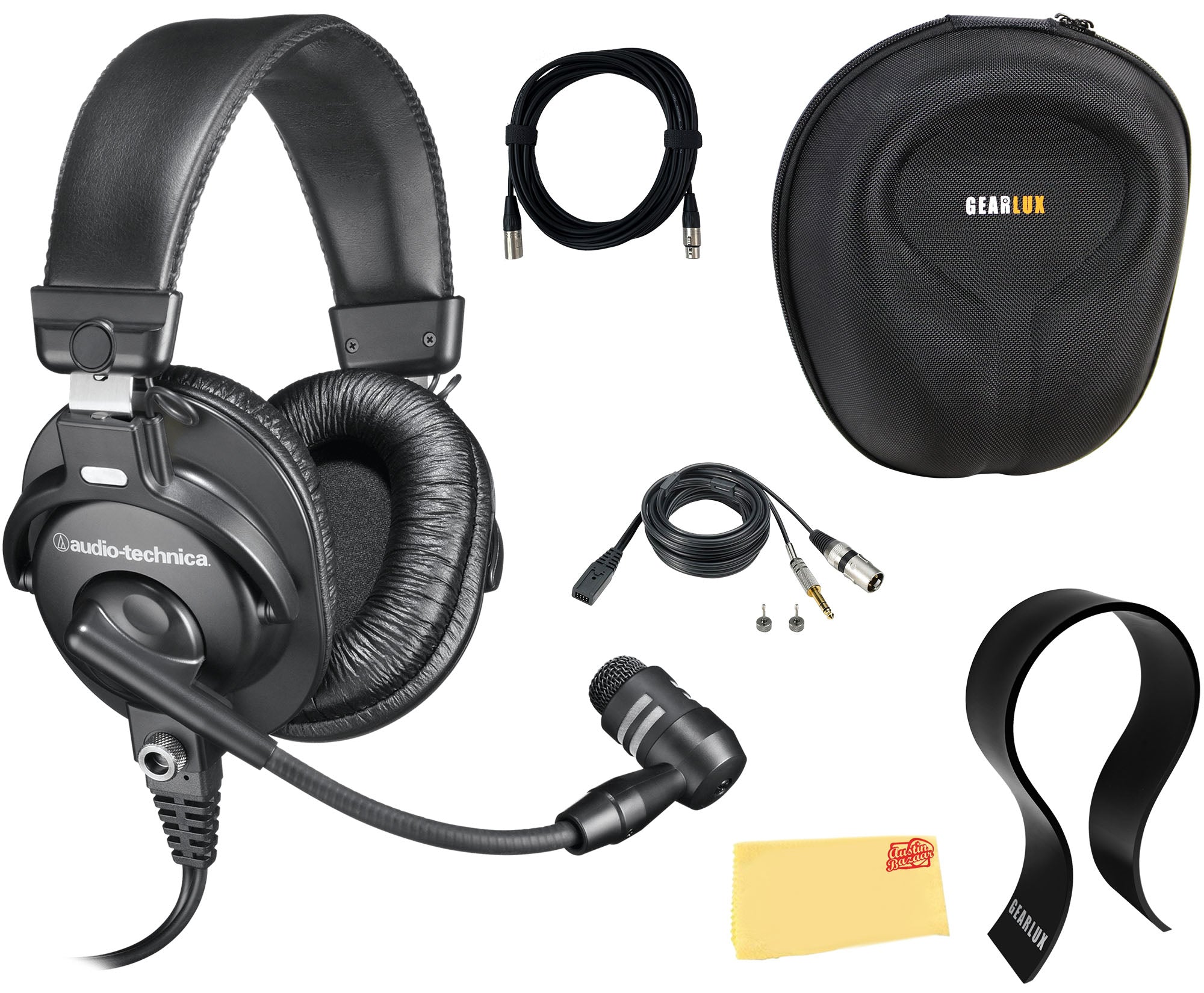 Audio-Technica BPHS1 Broadcast Stereo Headset w/ Case – Austin Bazaar
