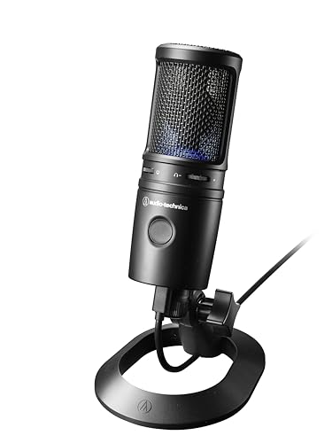 Audio-Technica AT2020USB-X Cardioid Condenser USB Microphone - Black