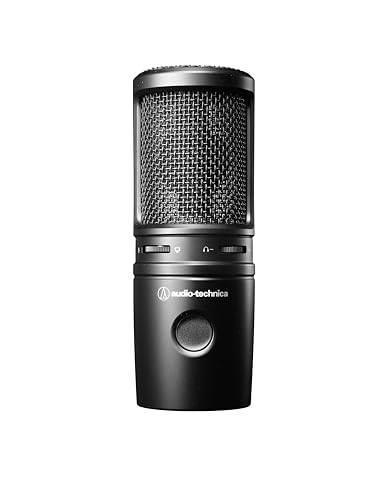 Audio-Technica AT2020USB-X Cardioid Condenser USB Microphone - Black