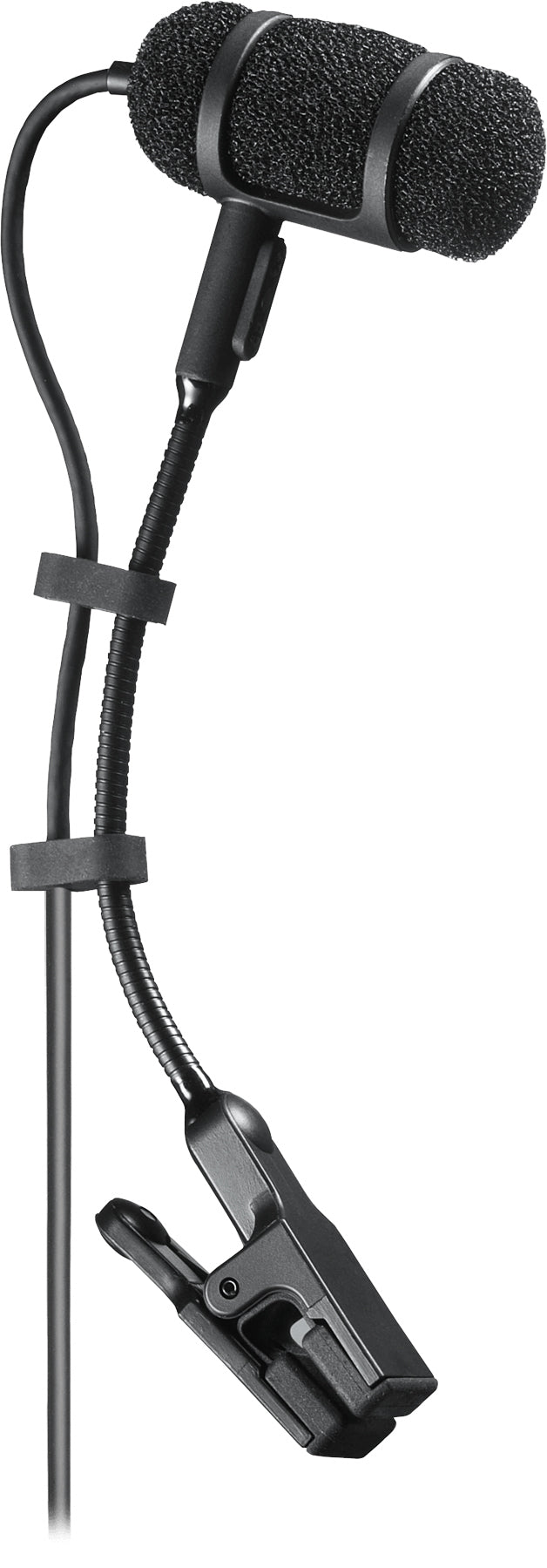 Audio-Technica PRO35 Cardioid Condenser Clip-On Instrument Microphone w/ Boom Arm