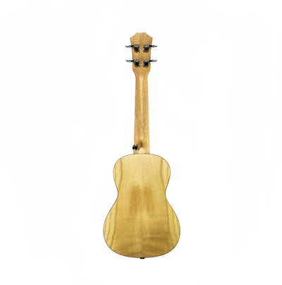 Barcelona Solid Top Ash Wood Concert Ukulele w/ Gig Bag