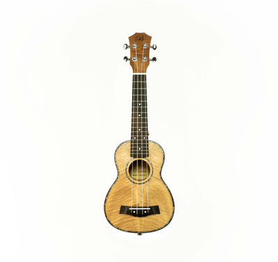 Barcelona Oguman Wood Soprano Ukulele w/ Gig Bag