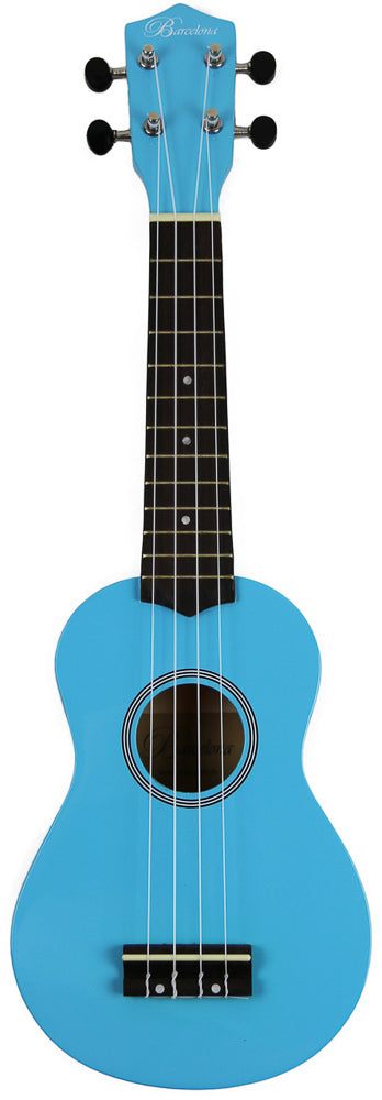 Barcelona Soprano Ukulele - Light Blue