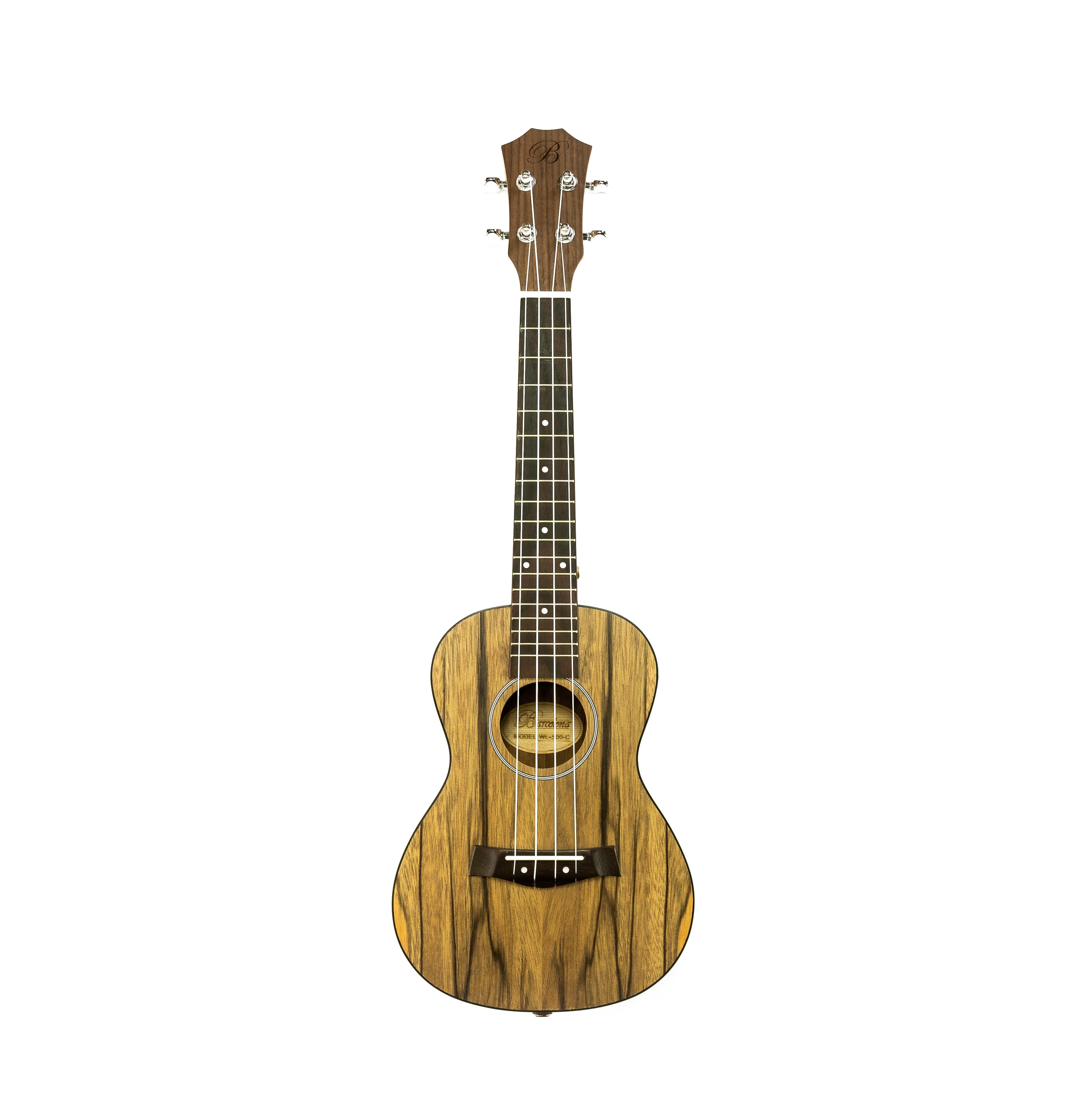 Barcelona Walnut Concert Ukulele w/ Gig Bag