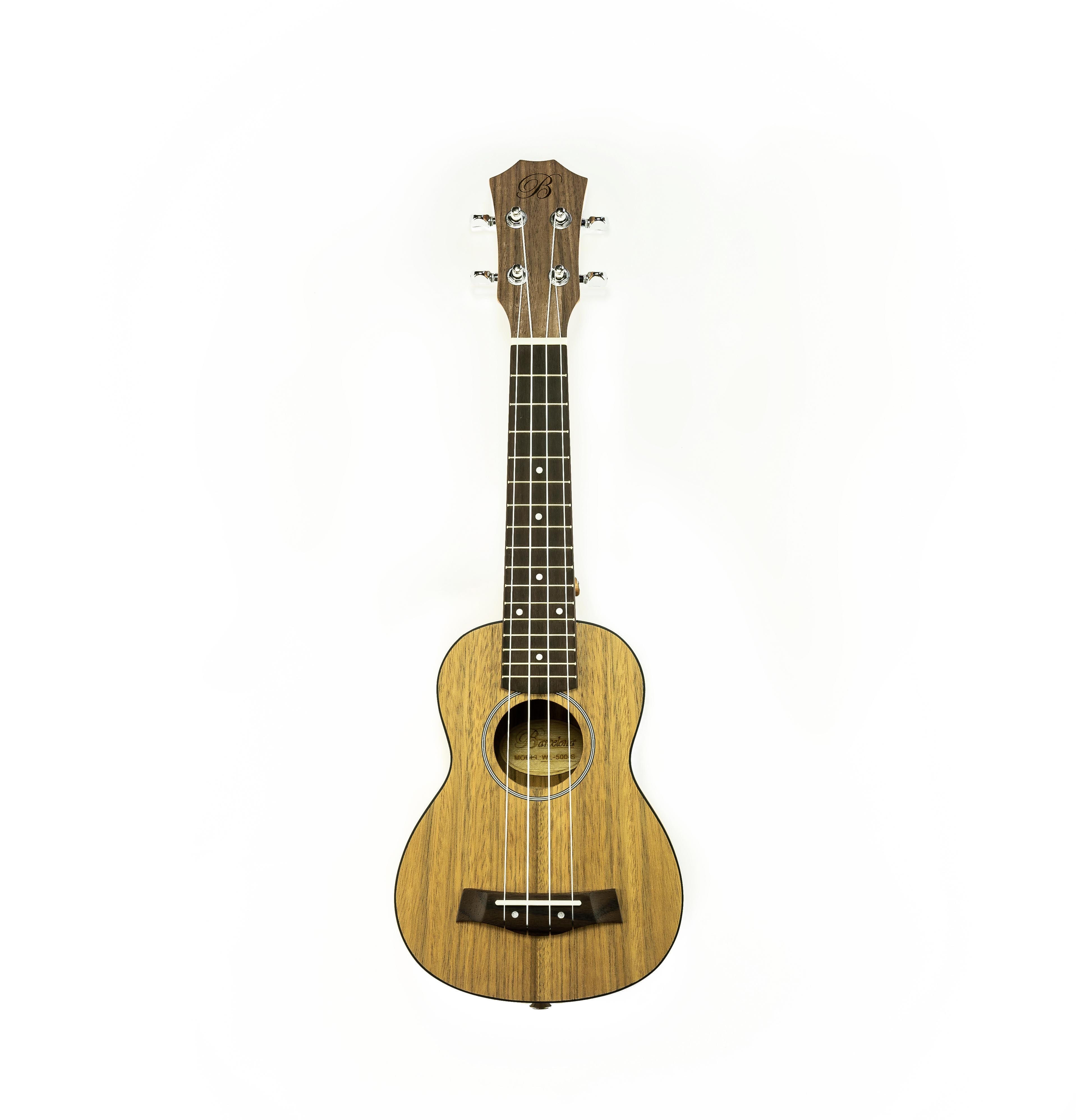 Barcelona Walnut Soprano Ukulele w/ Gig Bag