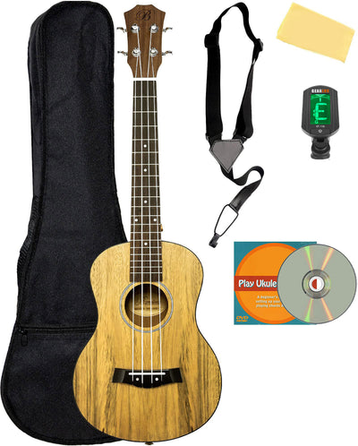 Barcelona Walnut Tenor Ukulele w/ Gig Bag