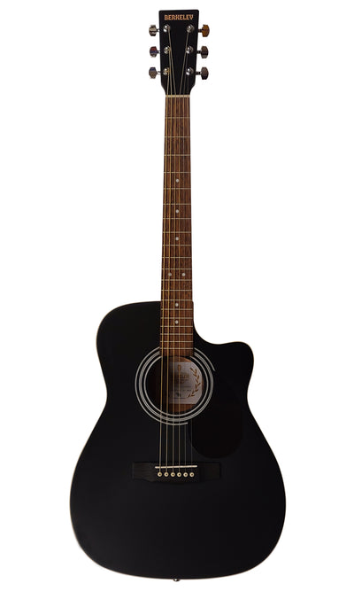 Berkeley ELEMENTARY-BKS Concert Cutaway Acoustic Guitar