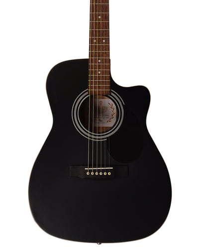 Berkeley ELEMENTARY-BKS Concert Cutaway Acoustic Guitar