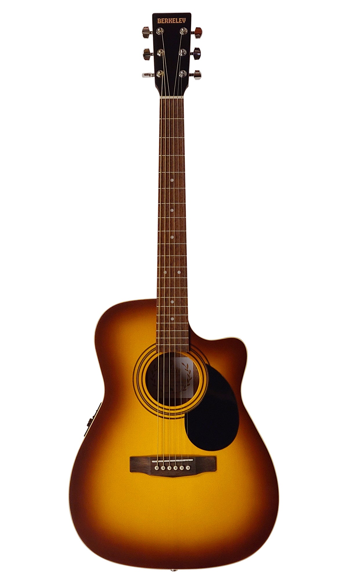 Berkeley ELEMENTARY-EQ-SSB Concert Cutaway Acoustic-Electric Guitar
