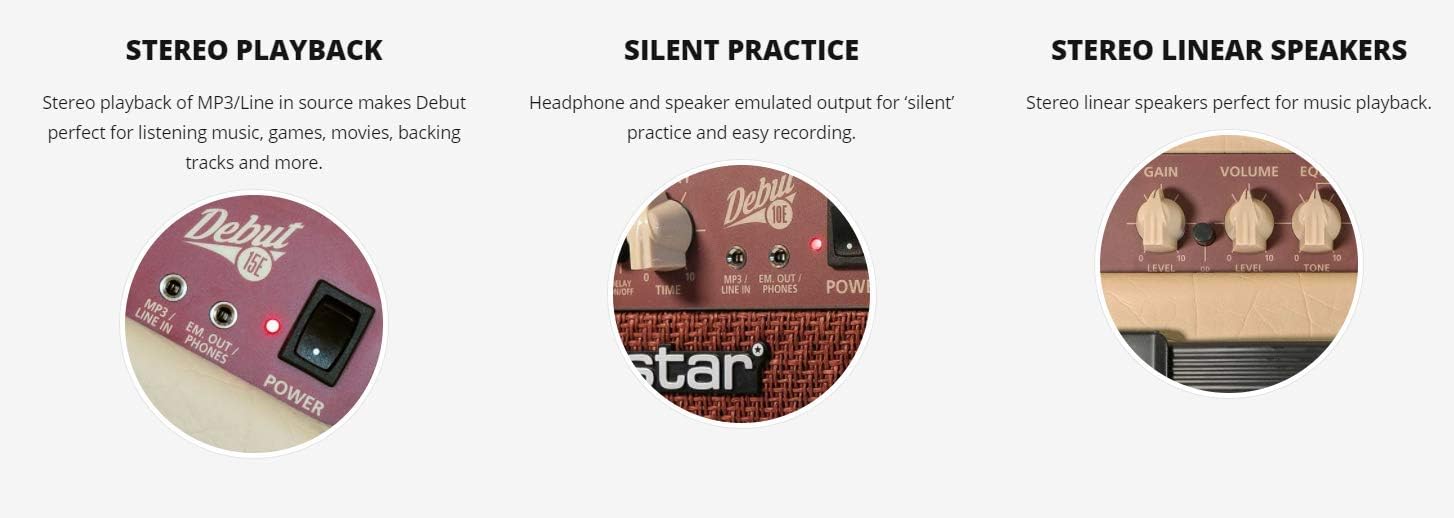 Blackstar Debut 15E Guitar Combo Amplifier