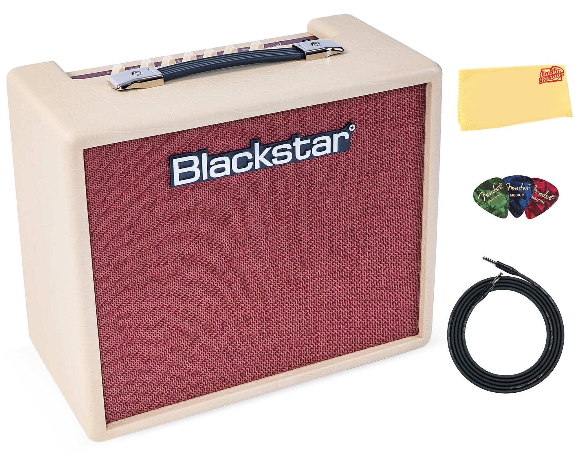 Blackstar Debut 30E Guitar Combo Amplifier - Cream w/ Instrument Cable