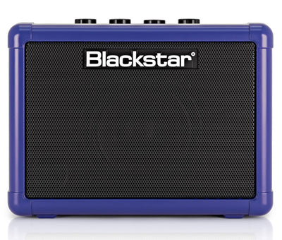 Blackstar Fly 3 Mini Guitar Amplifier - Royal Blue w/ Instrument Cable