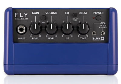 Blackstar Fly 3 Mini Guitar Amplifier - Royal Blue w/ Instrument Cable
