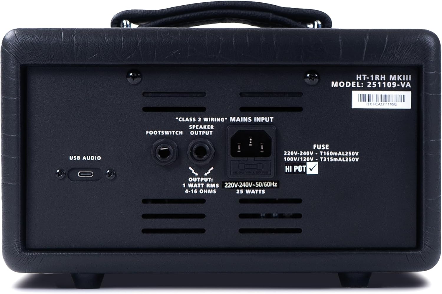 Blackstar HT-1RH MK III 1-Watt Tube Guitar Amplifier Head