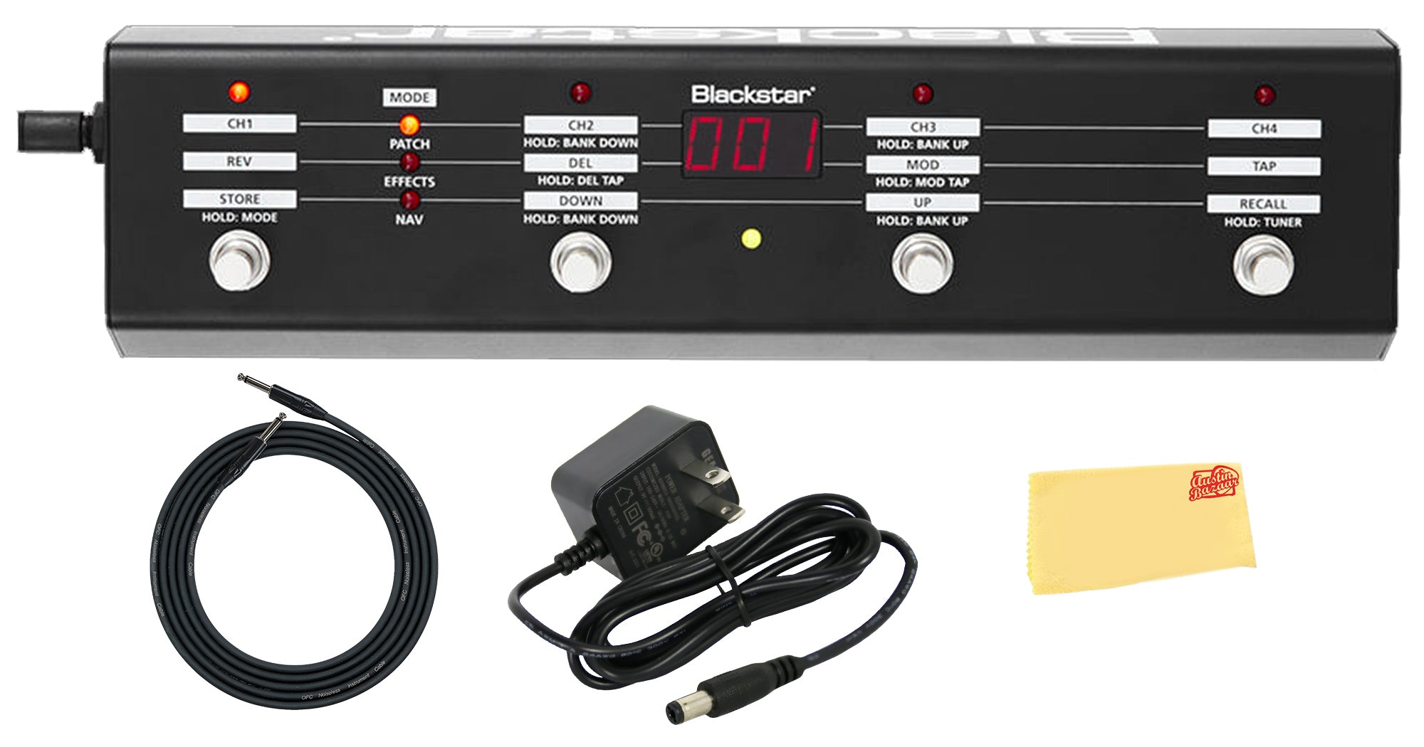 Blackstar FS-10 Multi-Function 3-Mode Foot Controller w/ Power Supply