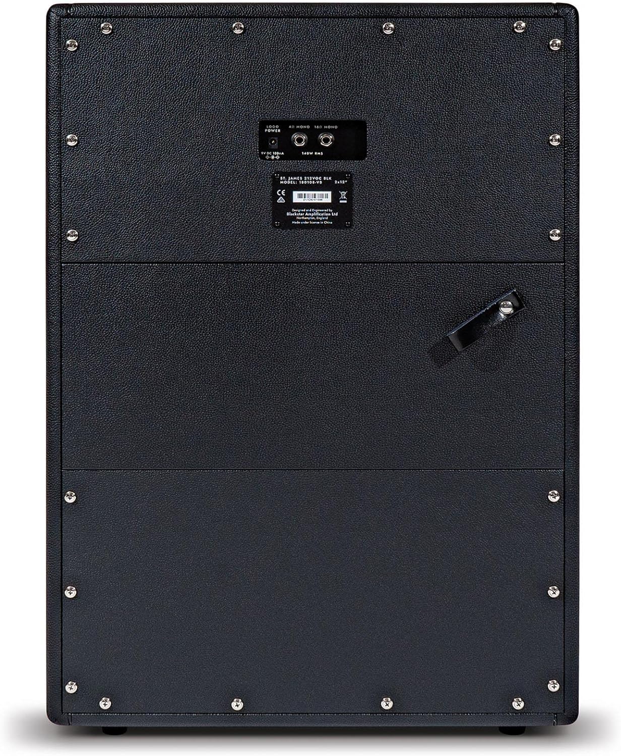 Blackstar St. James 2x12-Inch Vertical Guitar Amplifier Cabinet - Black