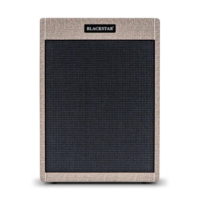 Blackstar St. James 2x12-Inch Vertical Guitar Amplifier Cabinet - Fawn w/ Instrument Cable